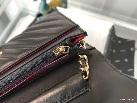 First Bag Ru Lambskin Gold Silver Flap With   CHANEL Bag Hardware 0621